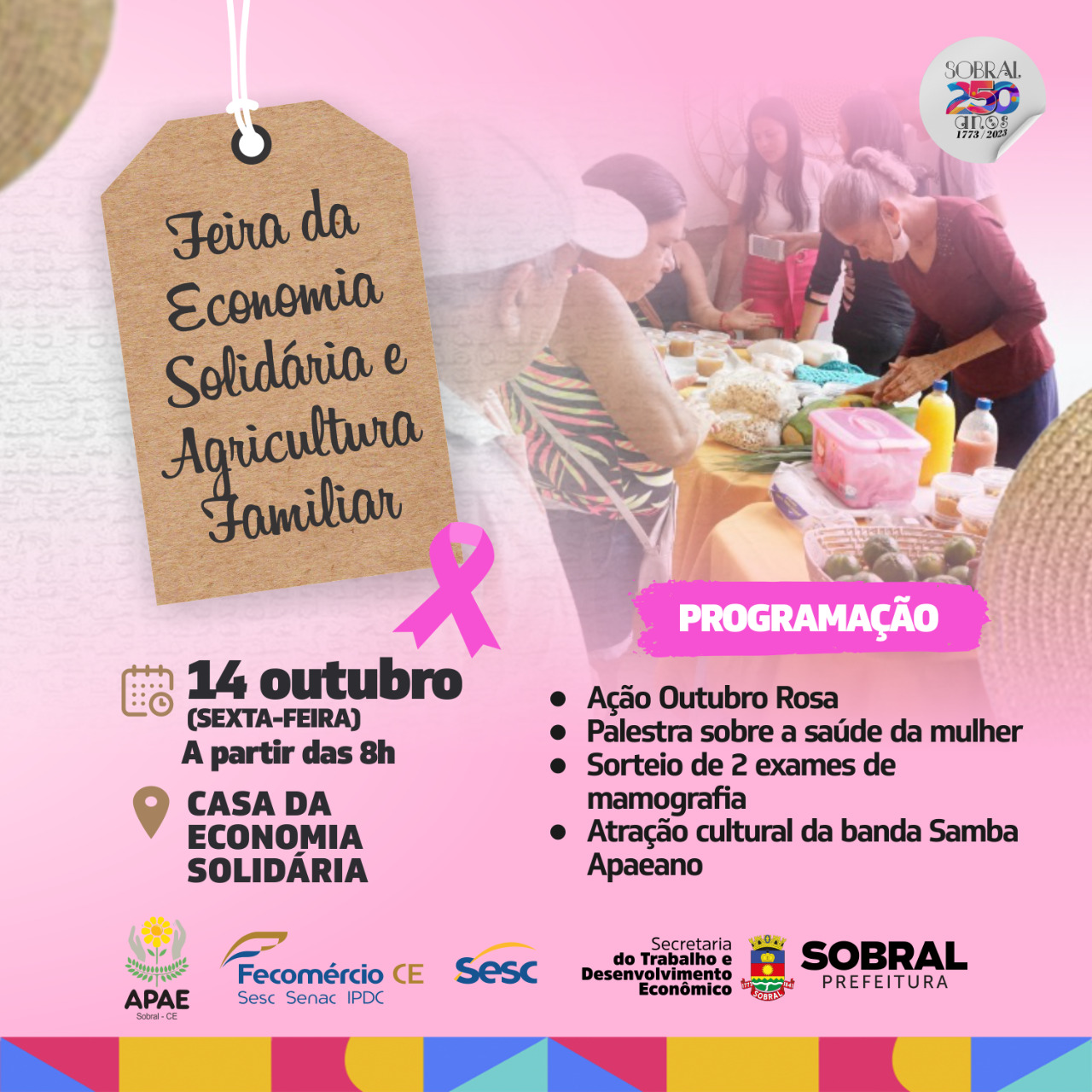 Terça feira solidária