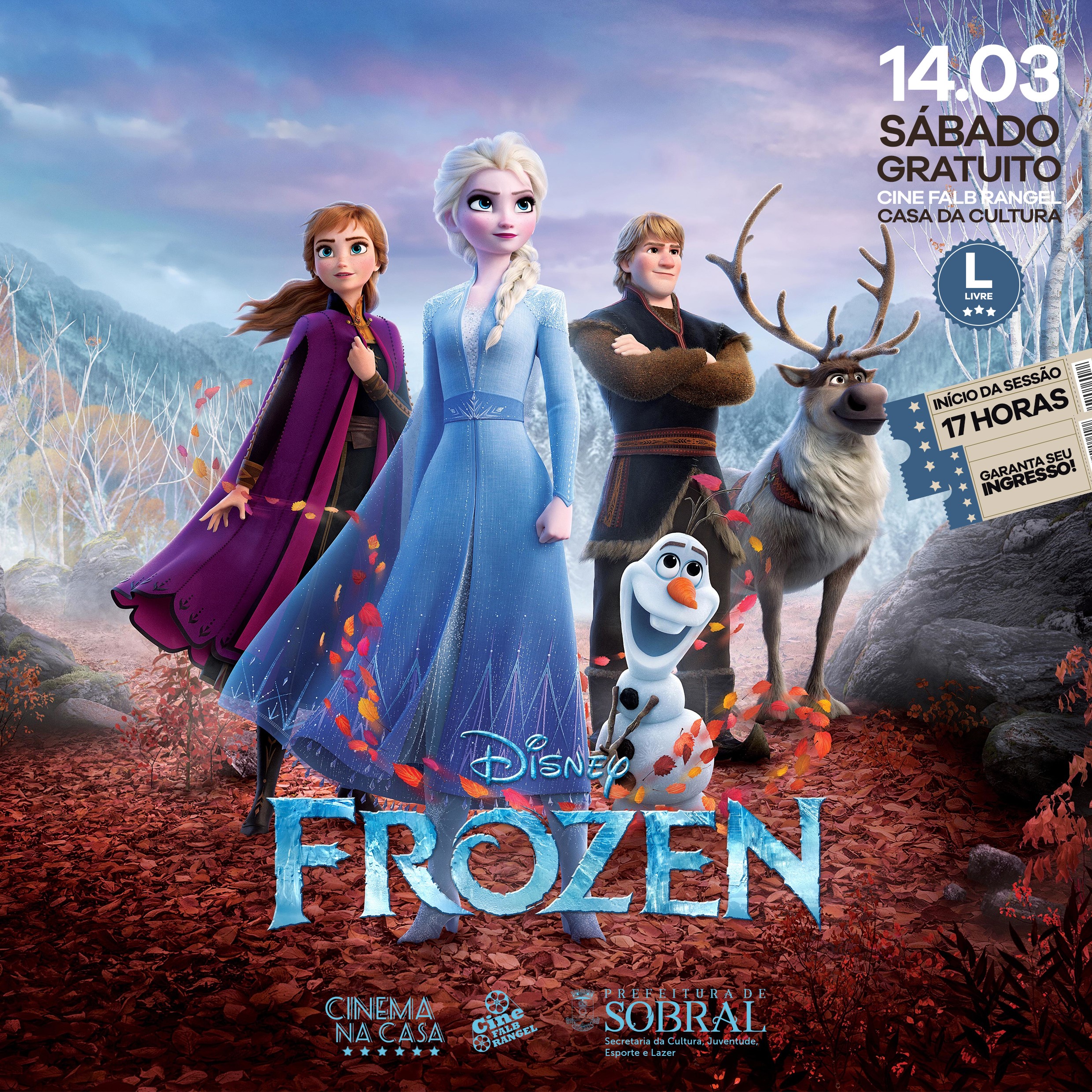 Dica de Filme: Frozen uma aventura congelante !!